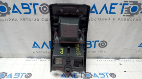 Ornamente consolei centrale spate pentru Mercedes CLA 14-19, negre, texturate, buzunar lavabil chimic