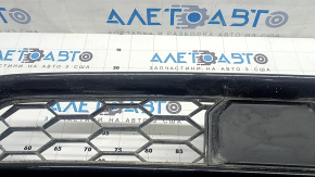 Решетка радиатора grill в сборе Honda CRV 20-22 со значком, hybrid, под радар, с накладками молдингов, песок