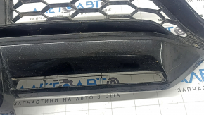 Решетка радиатора grill в сборе Honda CRV 20-22 со значком, hybrid, под радар, с накладками молдингов, песок