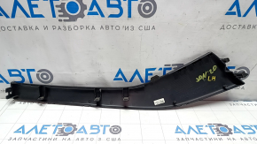 Накладка центральной консоли боковая верхняя левая передняя Hyundai Sonata 20-22 серая, US