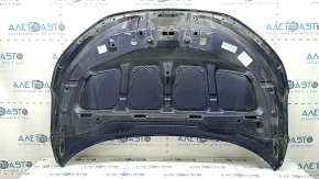 Капот голый Honda CRV 17-22 сталь, синий B-588P, вмятина, тычки
