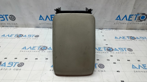 Cotieră pentru Audi A4 B8 08-12 pre-restyling, piele, gri, tăiată