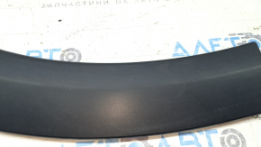 Накладка арки крыла задняя левая Nissan Rogue 21-26 US built, структура, царапины, трещины в креплении