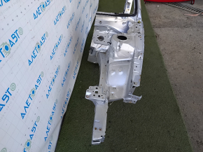 Четверть передняя левая Toyota Camry v40 отпилена, с центральной стойкой, серебро, коррозия