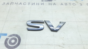Эмблема надпись SV двери багажника Nissan Rogue 21-23