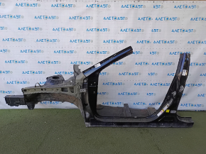 Четверть передняя левая Toyota Camry v50 12-14 usa, черная, отпилена, с центральной стойкой