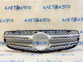 Grilă radiator Mercedes GLC 300/350e 16-19 cu garnitură cromată
