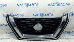 Решетка радиатора grill Nissan Rogue 21-23 без камеры, песок