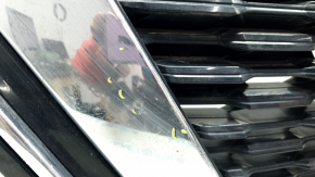 Решетка радиатора grill Nissan Rogue 21-23 без камеры, песок