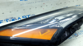 Поворотник ДХО правый Nissan Rogue 21-26 галоген + LED us built, царапины