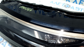 Поворотник ДХО левый Nissan Rogue 21-26 галоген + LED us built, песок