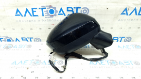 Зеркало боковое правое сборе Nissan Rogue 21-23 SV, 6 пинов, BSM,  черное+структура