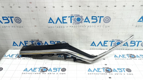 Молдинг решетки радиатора grill левый Honda CRV 20-22 с накладкой, песок