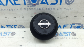 Подушка безопасности airbag в руль водительская Nissan Rogue 23-26 черная, царапины