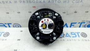Подушка безопасности airbag в руль водительская Nissan Rogue 23-26 черная, царапины