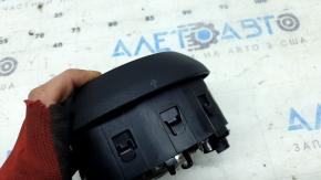 Подушка безопасности airbag в руль водительская Nissan Rogue 23-26 черная, царапины
