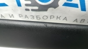 Накладка центральной консоли левая Tesla Model Y 20-25 кожа черная, вмятины