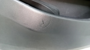 Garnitura portiera spate dreapta BMW 3 G20 19- negru, maro piele COGNAC, cu insert cromat, cu maner, zgarieturi, curatabil