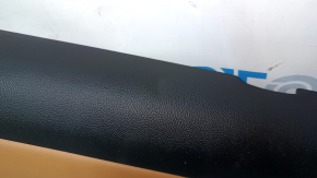 Garnitura portiera spate dreapta BMW 3 G20 19- negru, maro piele COGNAC, cu insert cromat, cu maner, zgarieturi, curatabil