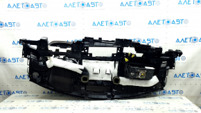 Торпедо передняя панель с AIRBAG Nissan Rogue 21-23 коричневая US built, с накладками