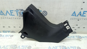 Ornament montan dreapta față inferior pentru Nissan Rogue 21-25, negru, fabricat în SUA, zgârieturi