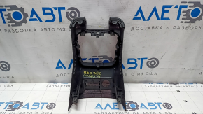 Накладка центральной консоли задняя Polestar 2 21-25 черная, примята, царапина