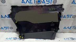 Накладка центральной консоли нижняя левая Lexus RX350 RX450h 10-15 черная, царапины