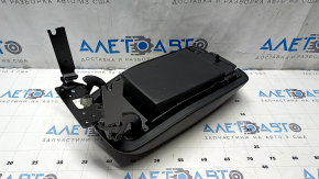 Подлокотник Jeep Cherokee KL 14-18 кожа, черный, черная строчка