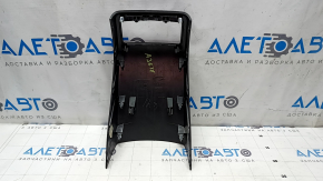 Накладка центральной консоли задняя Nissan Maxima A36 16-23 черная, царапины