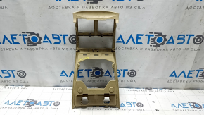 Накладка центральной консоли задняя Mercedes W164 ML бежевая, сломаны крепления, царапины