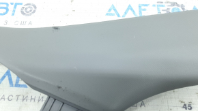 Ornament stâlp față dreapta sus pentru Toyota Camry v55 15-17 SUA, gri, zgârieturi, necesită curățare