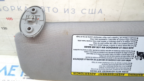 Козырек правый Toyota Camry v55 15-17 usa серый, без крючка, под чистку