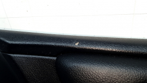 Panou ușă dreapta față pentru Toyota Camry v55 15-17, negru, cotieră din piele neagră, inserție din piele neagră, zgârieturi