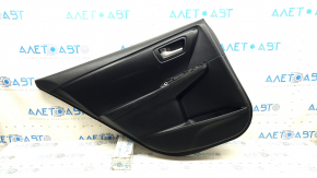 Ornamente ușă spate stânga Toyota Camry v55 15-17 SUA piele neagră