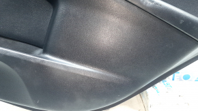 Panou ușă spate dreapta pentru Toyota Camry V55 15-17 SUA, piele neagră, cotieră din piele neagră, inserție din piele neagră, cu mâner, zgârieturi