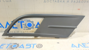 Решетка переднего бампера боковая правая VW Jetta 15-18 USA под птф