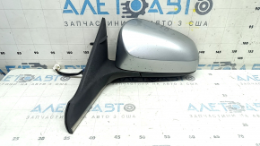 Зеркало боковое левое в сборе Toyota Camry v55 15-17 5 пинов, серебро 1J9, царапины