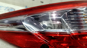 Фонарь внешний крыло левый Toyota Camry v55 15-17 usa с креплением, царапины, надлом крепления