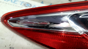 Фонарь внешний крыло левый Toyota Camry v55 15-17 usa с креплением, царапины, надлом крепления