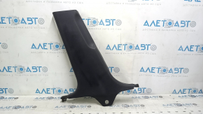 Накладка центральной стойки нижняя левая Honda Civic X FC 16-21 4d черная, царапины