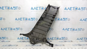 Накладка центральной стойки нижняя левая Honda Civic X FC 16-21 4d черная, царапины