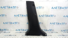 Накладка центральной стойки нижняя левая Acura MDX 07-09 черная, царапины