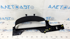 Обрамление щитка приборов Toyota Camry v55 15-17 usa, черное, сломаны крепления