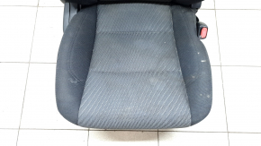 Пассажирское сидение Toyota Camry v55 15-17 usa без airbag, механическое, ткань черная, под химчистку