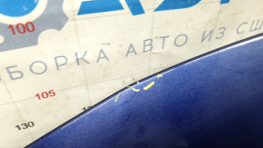 Капот голый Nissan Rogue 14-20 алюминий, синий RBY, песок, царапина