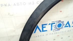 Ornamente aripă stânga față pentru Nissan Rogue 14-20: structură, zgârieturi, elemente de fixare rupte