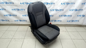 Пассажирское сидение Nissan Rogue 21-26 без airbag, механическое, ткань черно-серая US built, , под химчистку