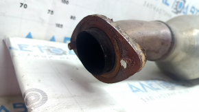 Приемная труба с катализатором Toyota Camry v55 15-17 hybrid usa, ржавый, отпилены шпильки