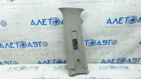 Ornament stâlp central superior stânga pentru Nissan Rogue 14-20, gri, pentru curățare
