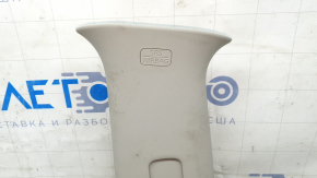 Ornament stâlp central superior stânga pentru Nissan Rogue 14-20, gri, pentru curățare